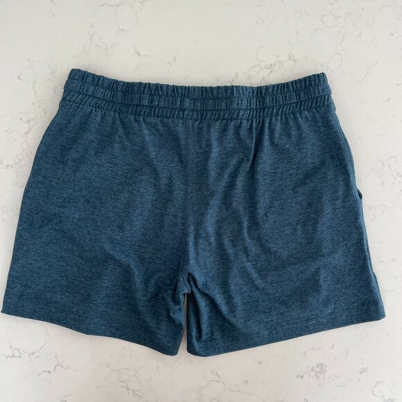 Pacific Trail Casual Elasticized Waist w Drawcord Poly Shorts Teal Blue Sz S - Picture 6 of 11